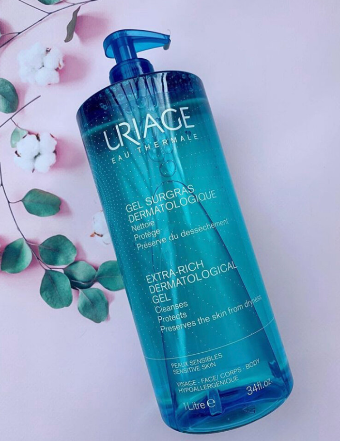

Урьяж гель обогащенный дерматологический для лица и тела uriage gel