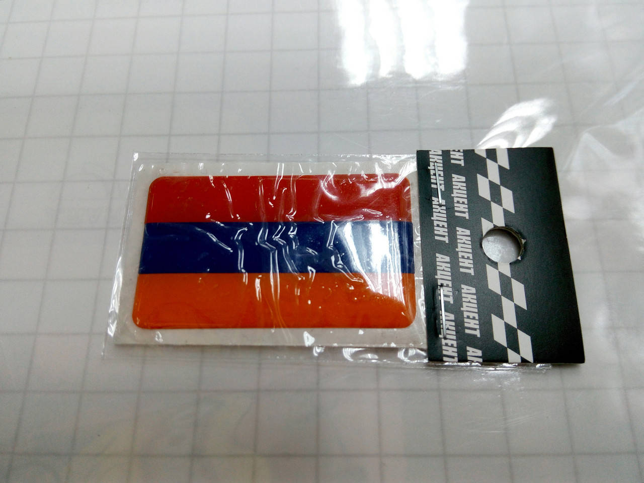 

Силиконовая 3D наклейка ФЛАГ АРМЕНИИ 50х30 мм и 85х55 мм 2 вида флагов