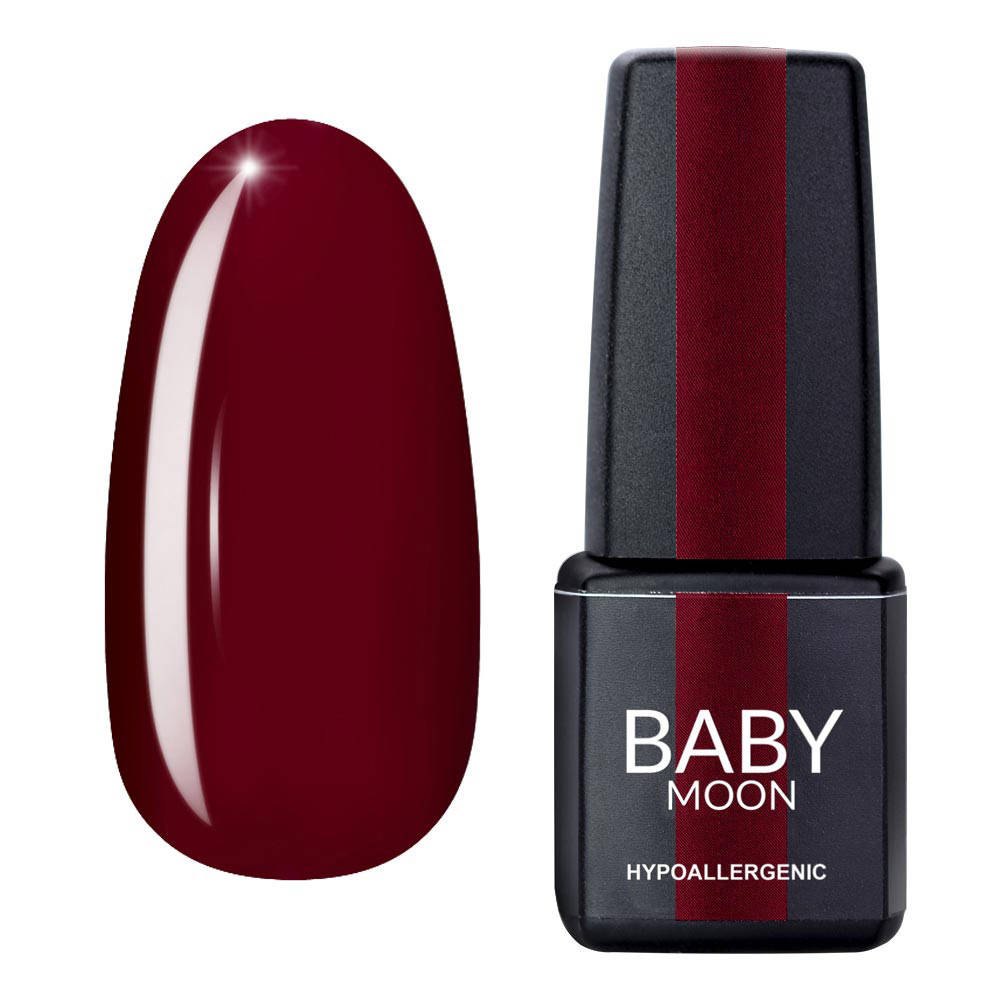 

Гель лак Burgundy Baby Moon №05 карминный, 6 мл