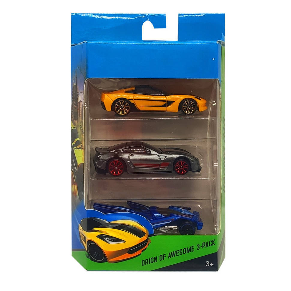 

Набор металличиских машинок 3 шт в наборе