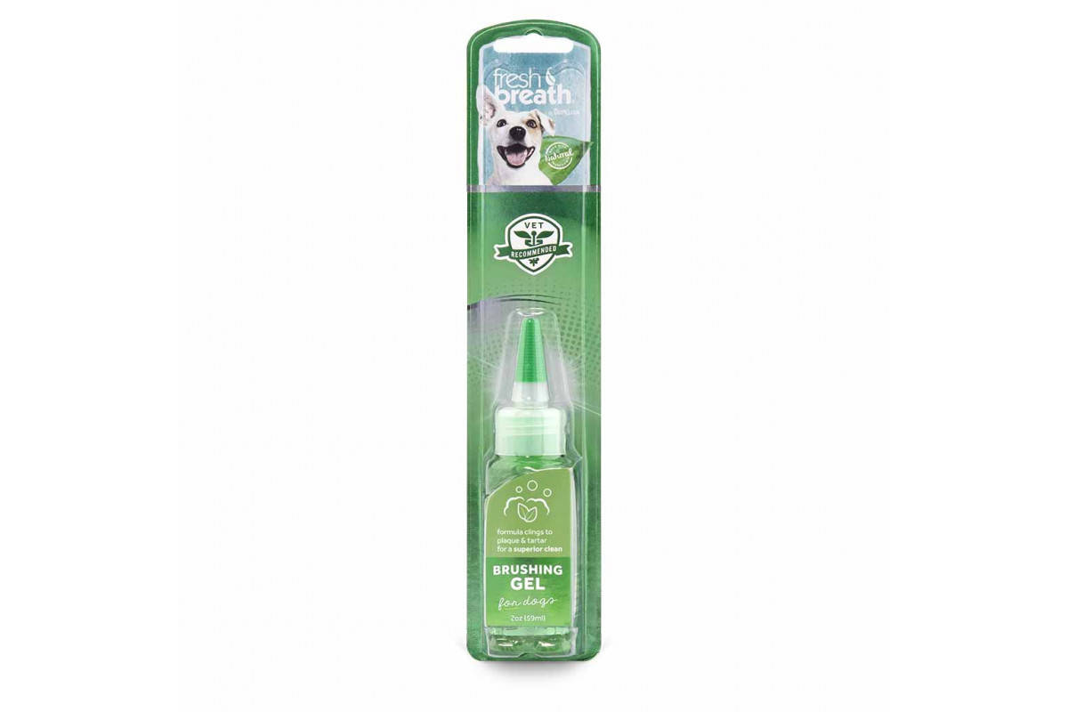 

Гель для чистки зубов TropiClean Fresh Breath Brushing Gel для собак, 59 мл