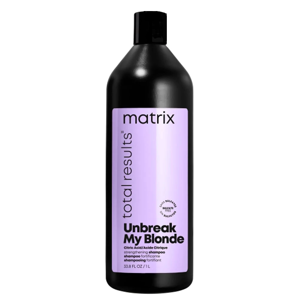 

Бессульфатный укрепляющий шампунь для блондинок Matrix Total Results Unbreak My Blonde,300 ml 1000