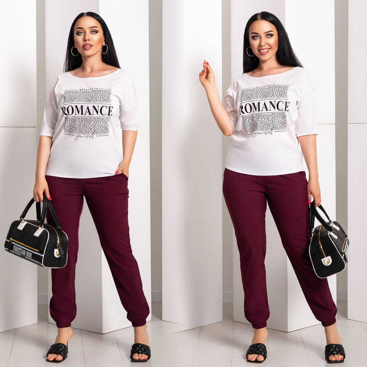 

Костюм двойка женский полубатальный, размеры 46-60 "LADA" недорого от прямого поставщик, Разные цвета