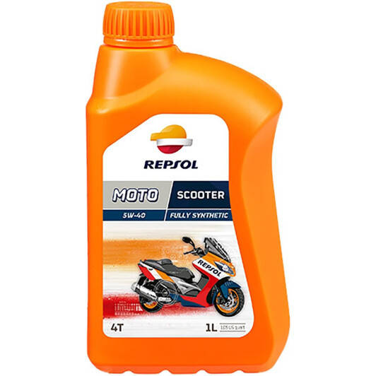 

Моторное масло Repsol MOTO SCOOTER 4T 5W-40 CP-1 1л ( RP164L51 )