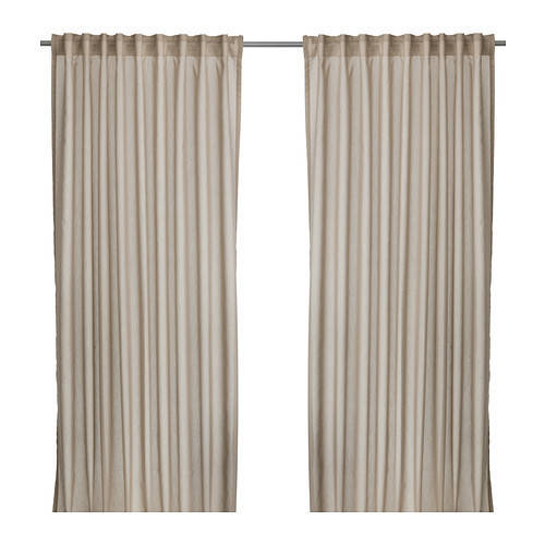 

ВИВАН Гардины, 1 пара, бежевый, 145x300 см, 90297563, ИКЕА, IKEA, VIVAN