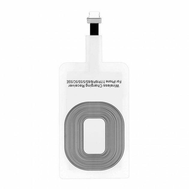 

Адаптер для беспроводной зарядки для телефонов QI Wireless Charger lightning, Черный
