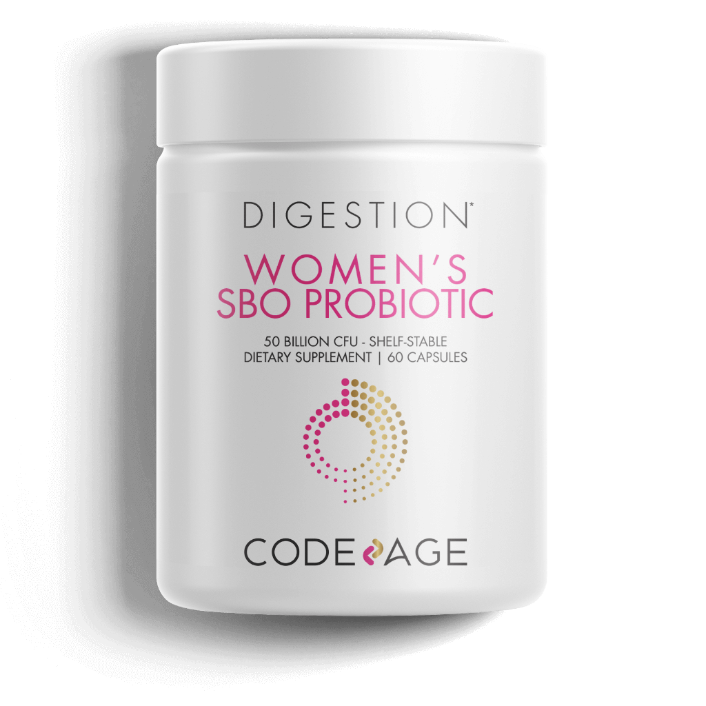 

CodeAge Women's SBO Probiotic / Женский пробиотик 50 млрд КОЕ 60 капсул