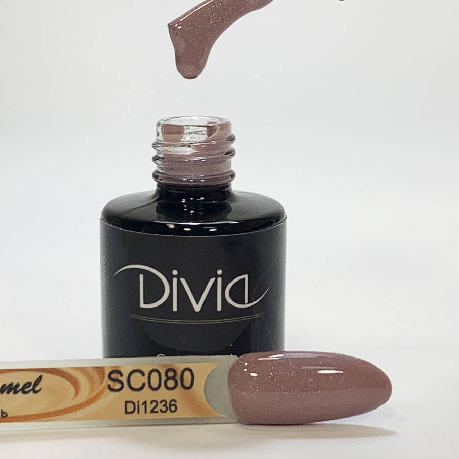 

Divia гель лак с шиммером Salted Caramel/Солона Карамель Di1236 [SC080], 8 мл