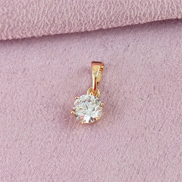 

Кулон Xuping Бриллиантик медицинское золото позолота 18К А/В 5-0239