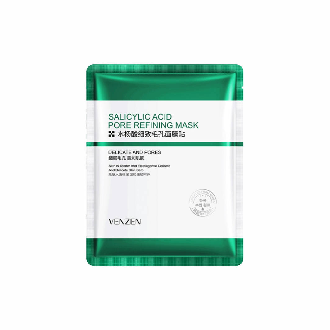 

Маска для лица с салициловой кислотой Venzen Salicylic Acid Refining Mask