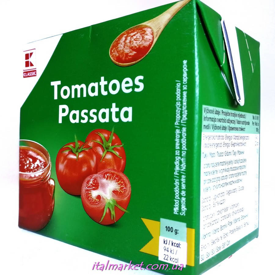 

Соус Томатний в тетрапаку Tomatoes Passata 500 мл