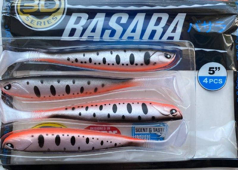 

Силикон Basara Soft Swim 3d 5"/ 4шт Цвет-7