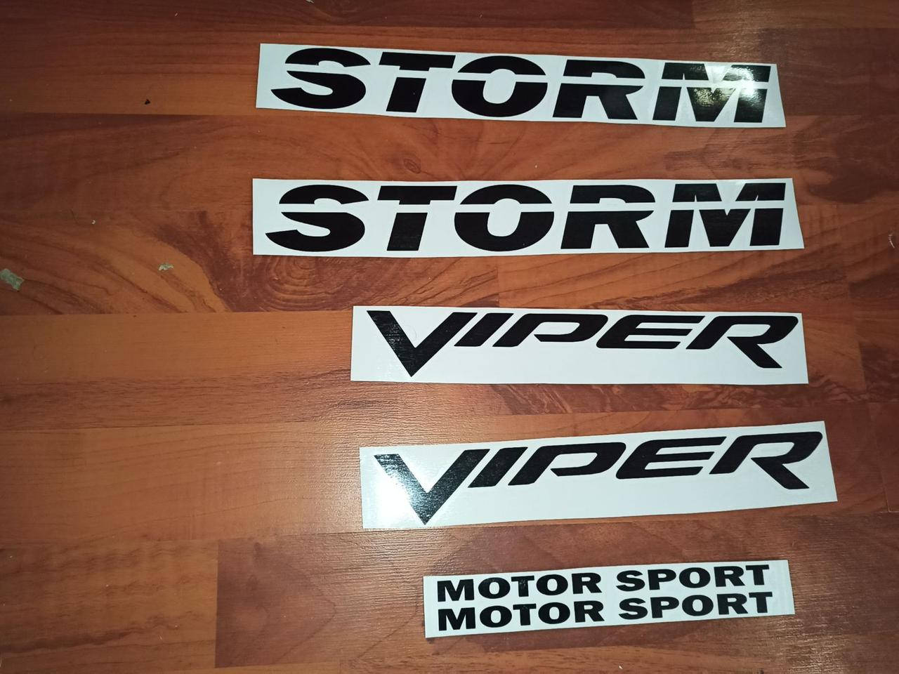

Наклейки оригинал вайпер шторм Viper Storm винил Качественные