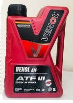 

Трансмиссионное масло VENOL ATF III G (1л)