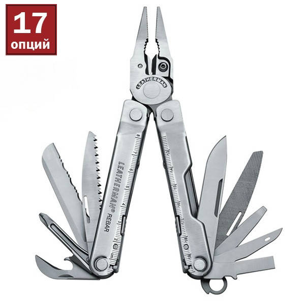 

Мультитул LEATHERMAN Rebar, кожаный чехол