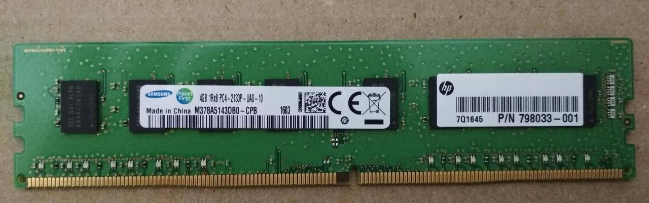 

4GB DDR4 2133P Samsung M378A5143DB0 1Rx8 RAM PC4-17000 Оперативная память