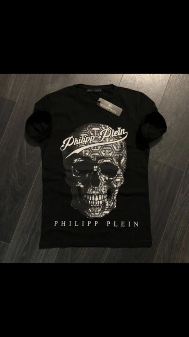 

Молодежная стильная футболка Philipp Plein пр-во Турция
