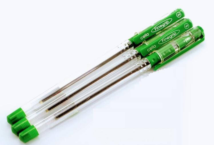 

Ручка масляная FINEGRIP CELLO, зеленая