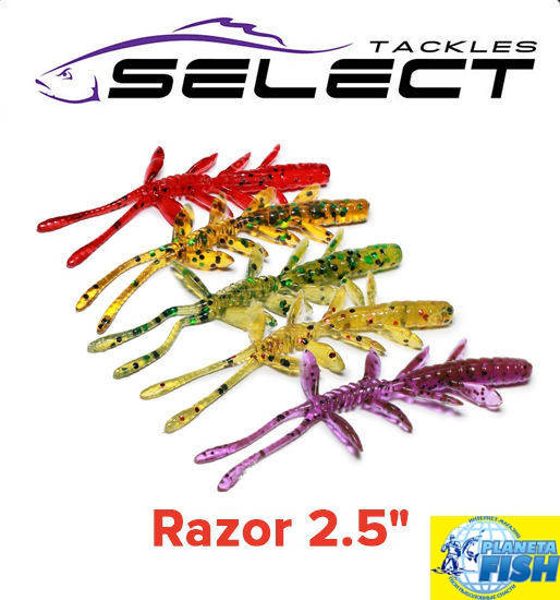 

Силикон Select Razor 2.5" (7шт)