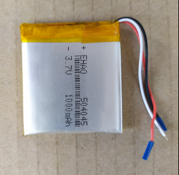 

Аккумулятор литий полимерный плоский Li-Po 504045 3,7 v 1000 мАч