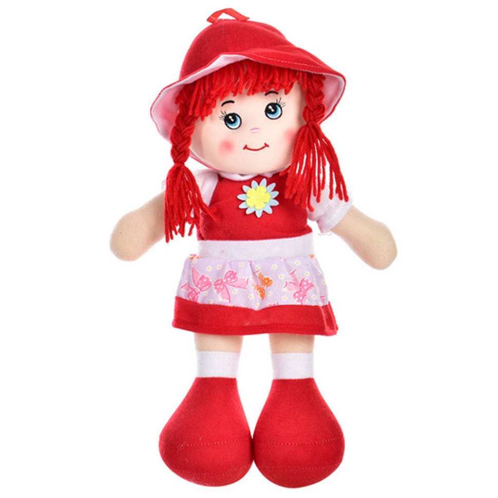 

Кукла мягконабивная Bambi 622323, 35 см (Красный)