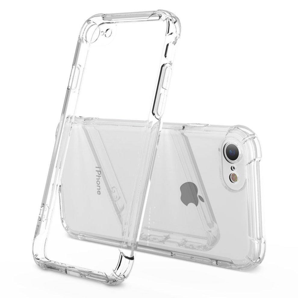 

Силиконовый противоударный прозрачный чехол для iPhone 7 (бампер)