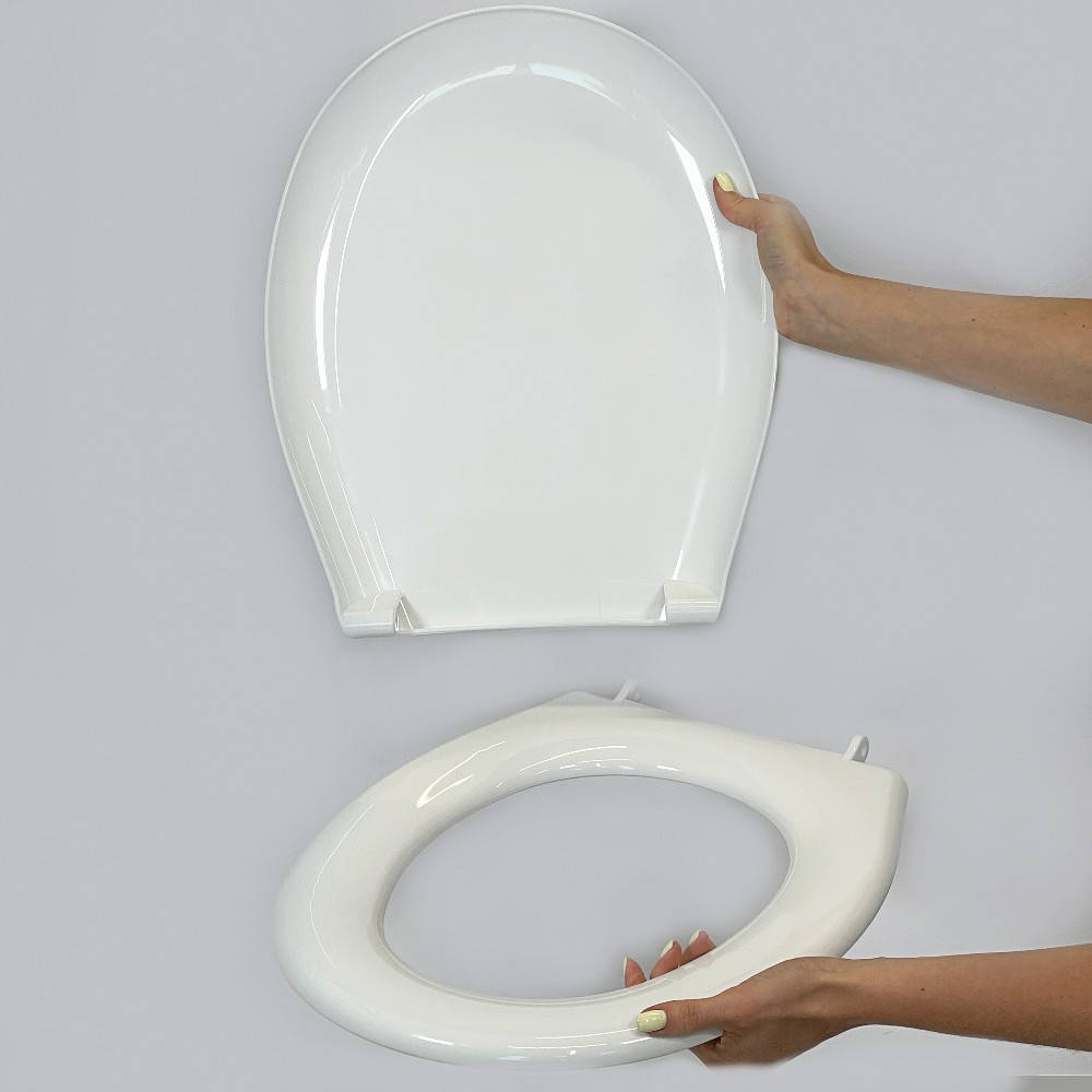 

Крышка для унитаза из термопласта Comfort 0301, Белый