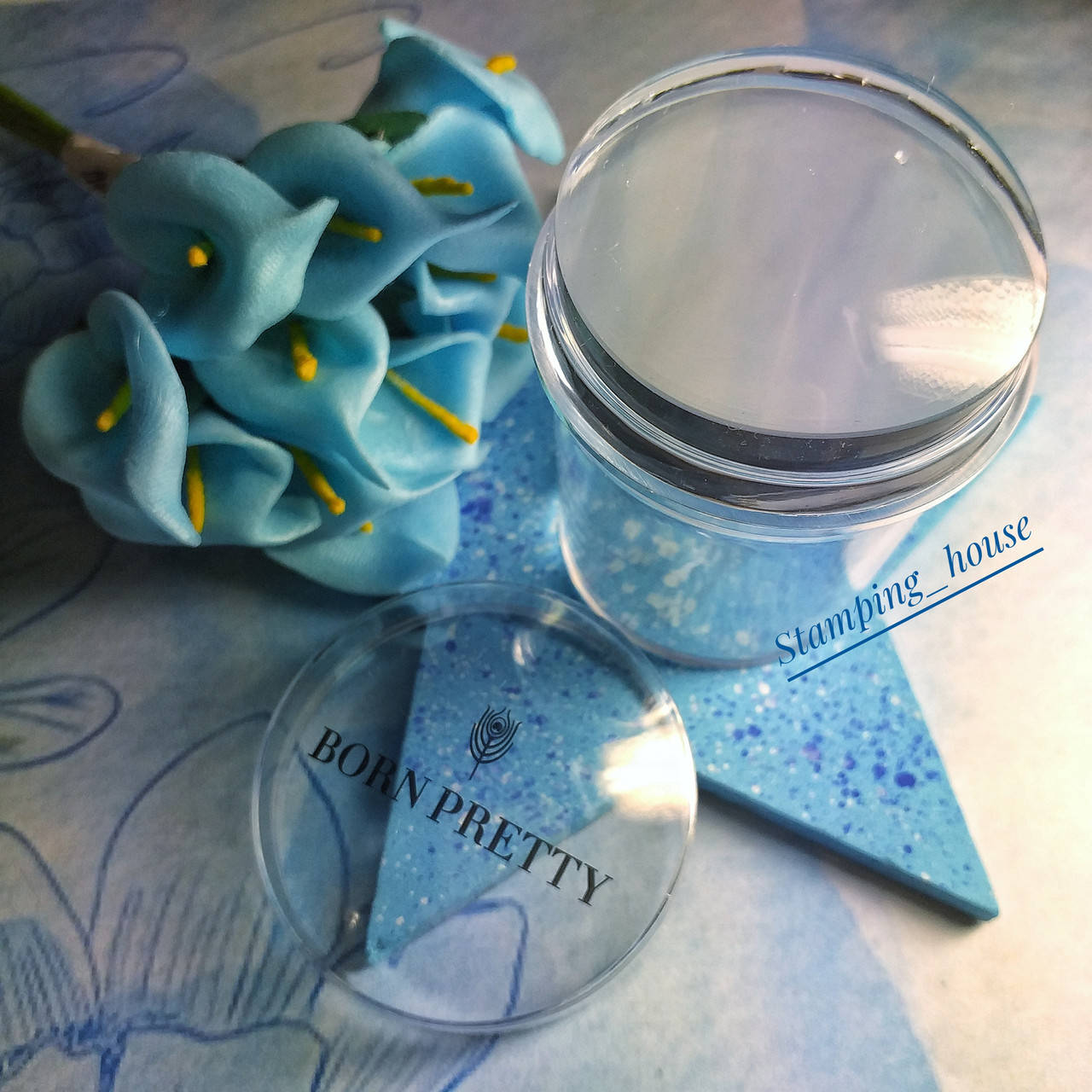 

Штамп для стемпинга Born Pretty