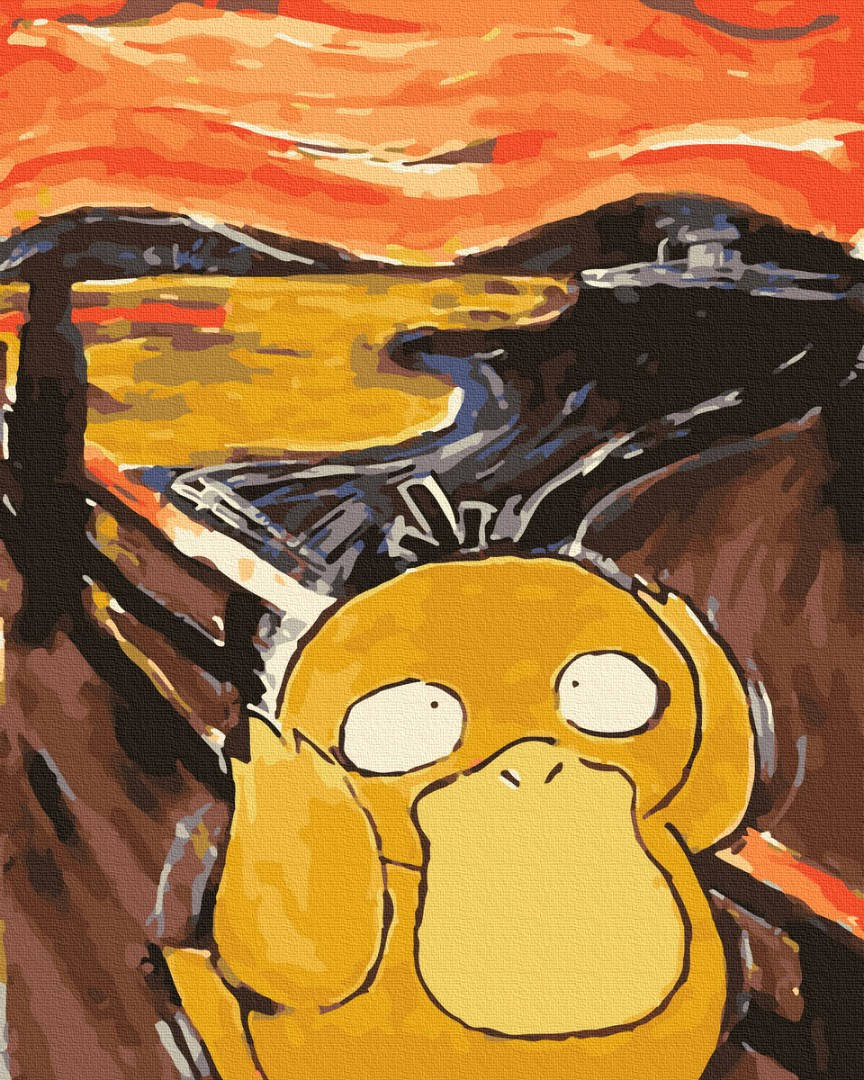 

Картина по номерам Brushme Крик в перьях OG564 40x50 см