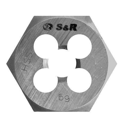 

Плашка гексогональная S&R M6x1,0 мм