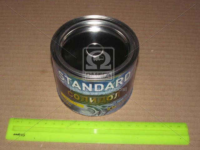 

Смазка Солидол Standart банка 0,4кг 0,5л ДК