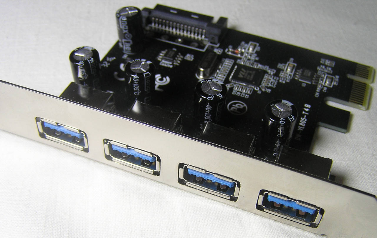 

Контроллер PCI-E to 4xUSB 3.0