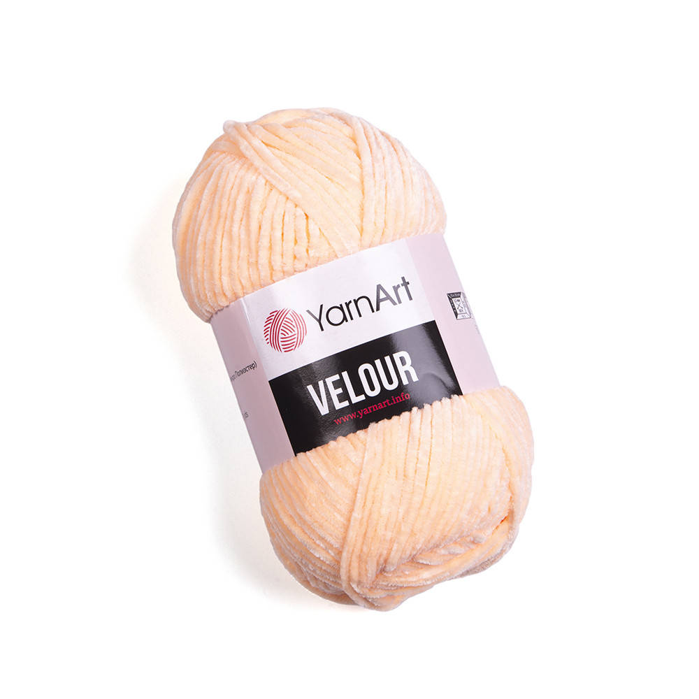 

Пряжа YarnArt Velour 863 персик