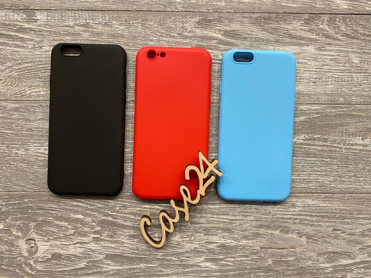 

TPU чехол Candy на iPhone 6 / 6S, Разные цвета