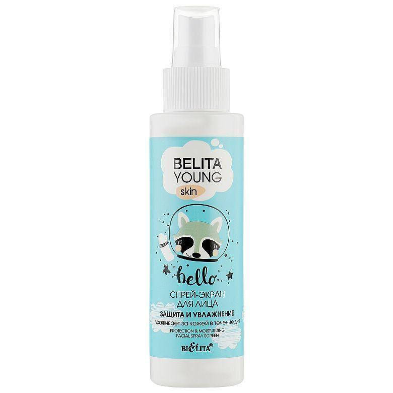 

Спрей-экран для лица "Защита и увлажнение" Bielita Young Skin, 115мл