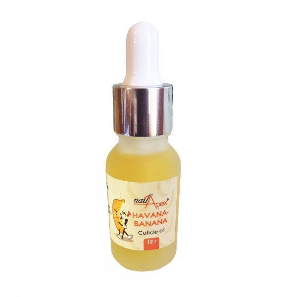 

Nailapex Cuticle Oil Havana Banana - масло для кутикулы с ароматом бананов, 12 мл