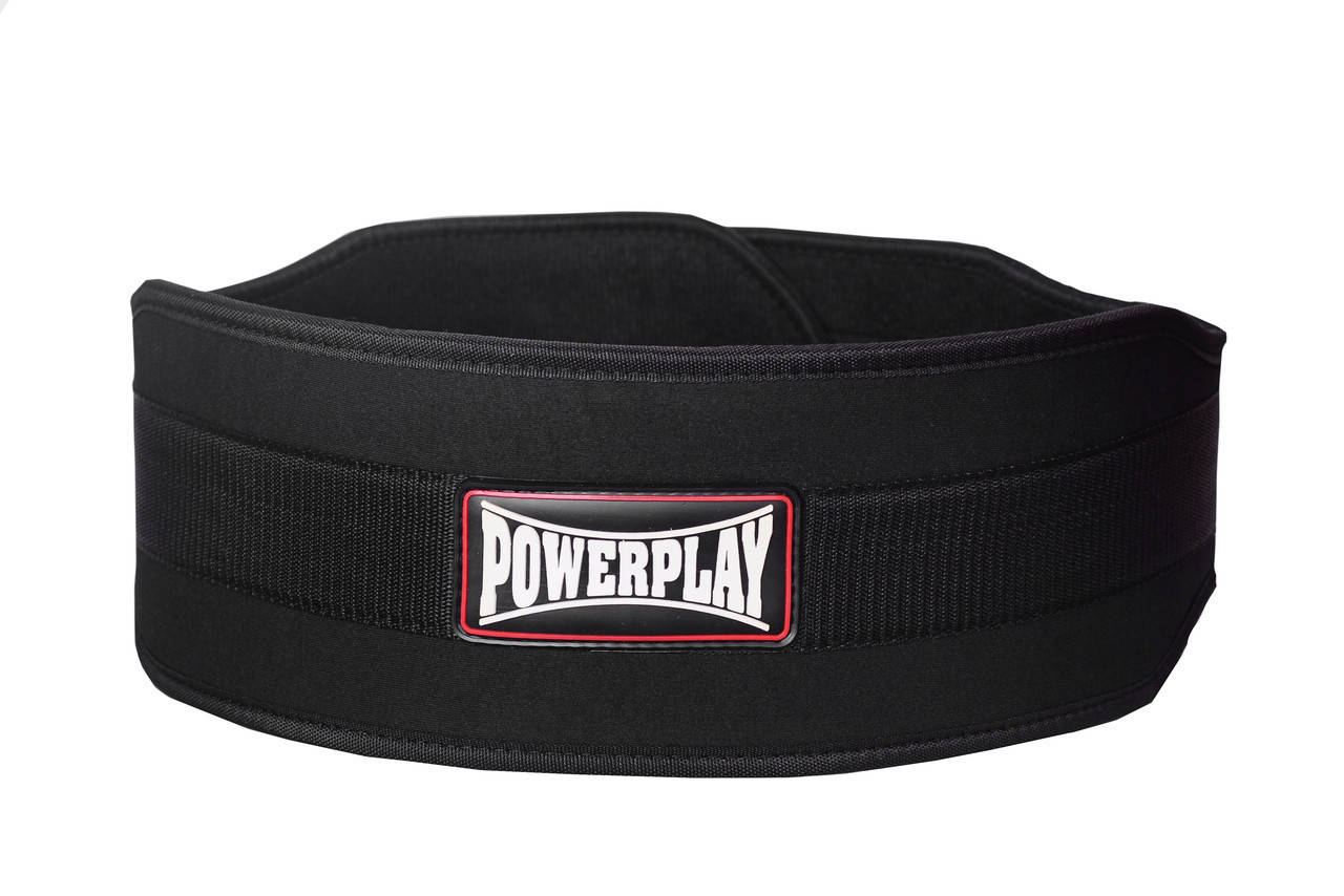 

Пояс для тяжелой атлетики PowerPlay 5535 черный (Неопрен) Lalleg Качество