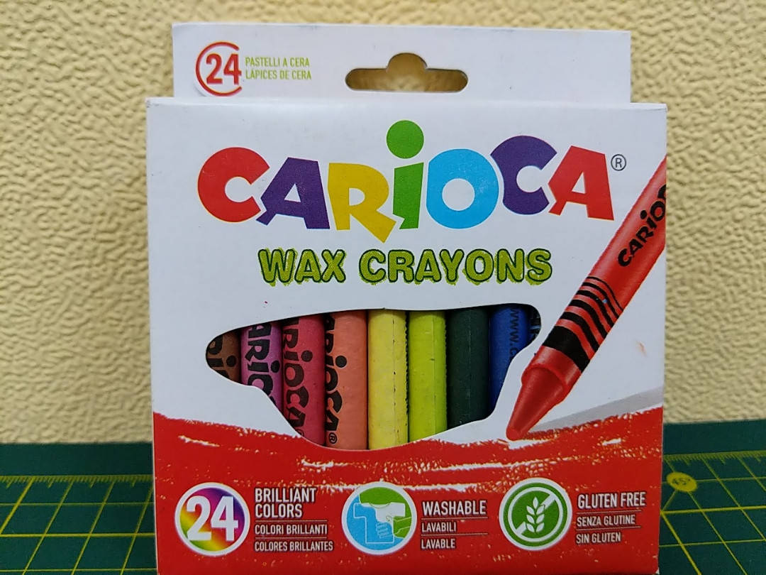 

Карандаши восковые 24 цв. Ø8 мм 42366 CARIOCA