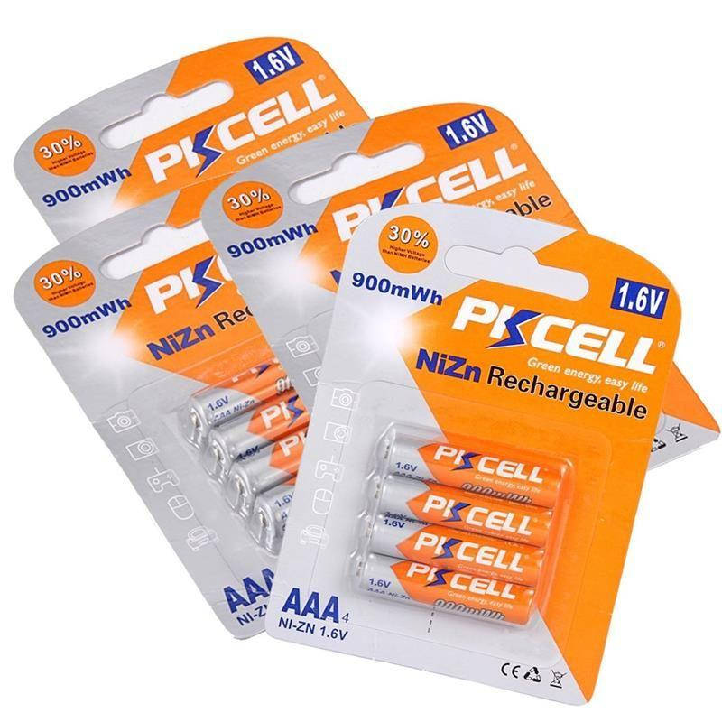 

Аккумулятор PKCELL AAA / HR03 900mAh NiZn 4шт