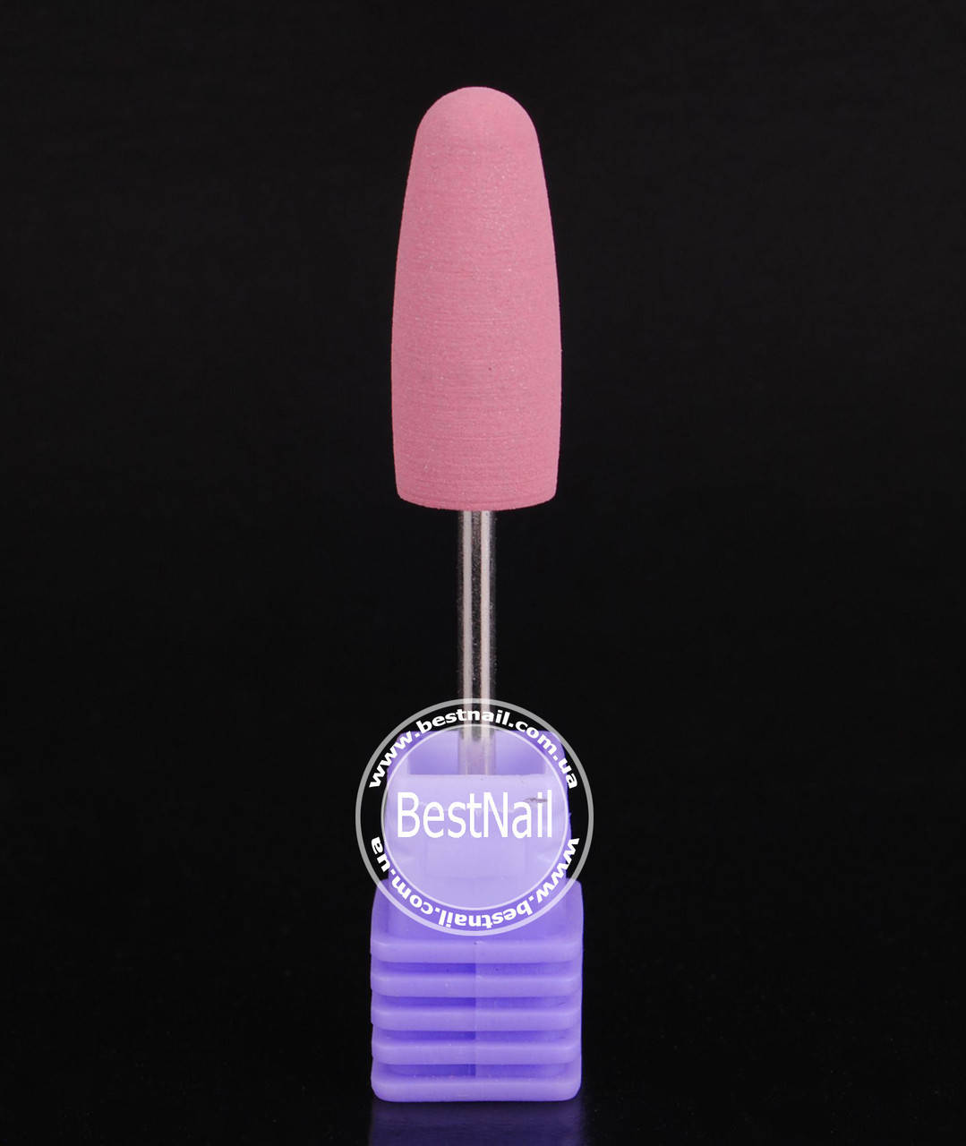 

Полировщик силиконовый для искусственных ногтей (Розовый ,большой) Мягкий