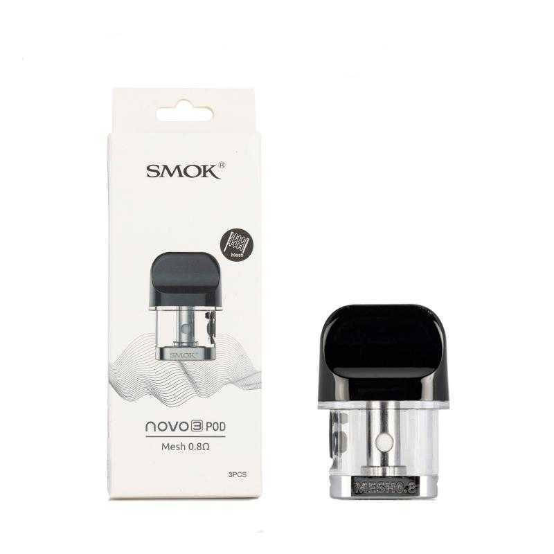 

Картридж Smok Novo 3 Pod Mesh 0.8 Ом, Черный