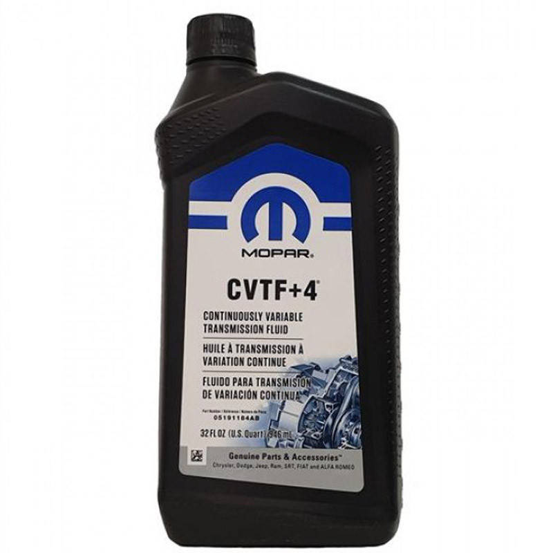

Оригинальное трансмиссионное масло MOPAR CVTF+4 946 мл. 1qt 05191184AB