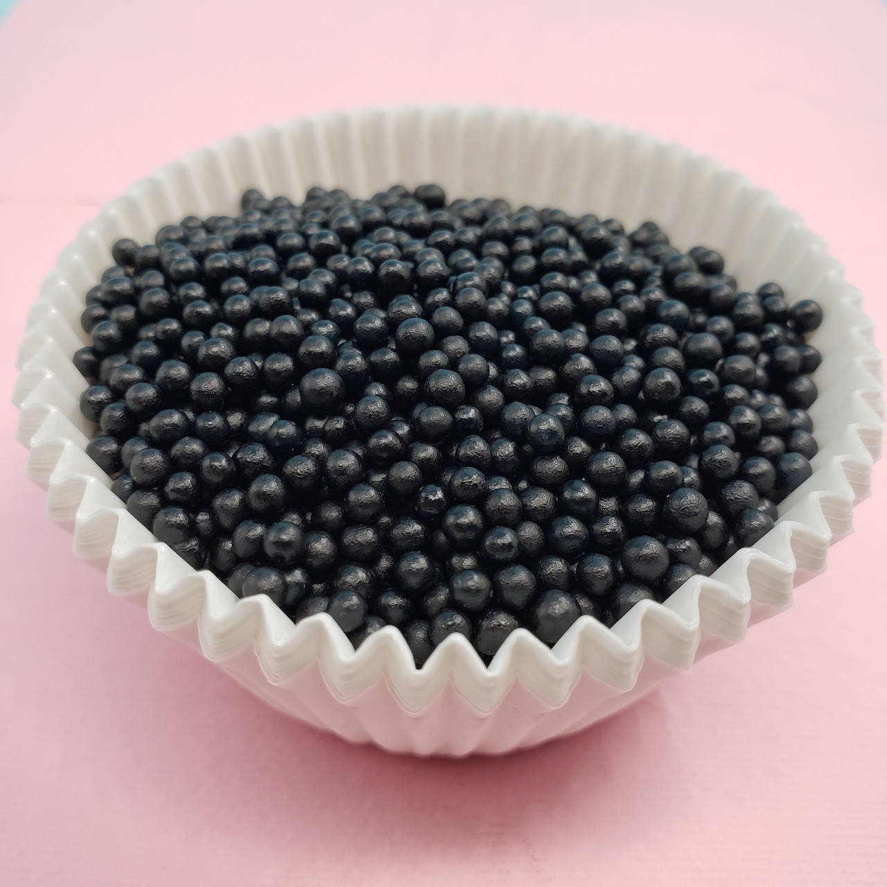 

Драже перламутровое черное 2 мм, Черный