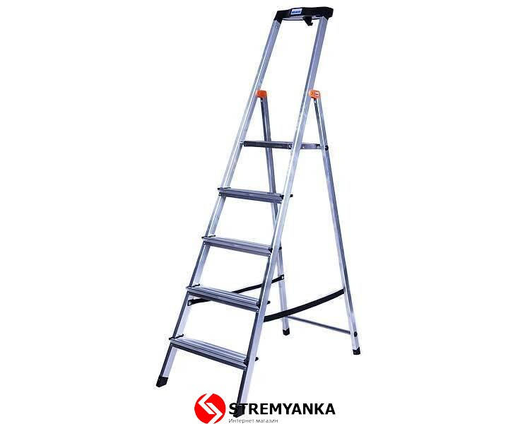 

Односторонняя стремянка Safety KRAUSE NEW 5 ступеней