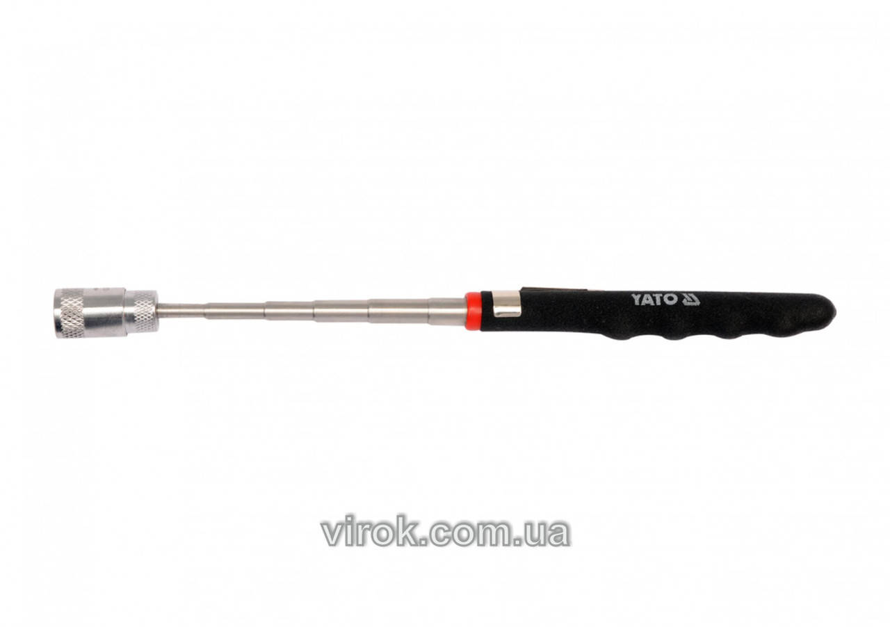 

Схоплювач магнітний телескопічний YATO з LED підсвіткою, l= 190-800 мм [12/144] YT-06611