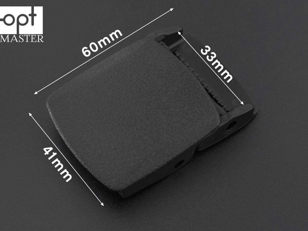 

Пряжка пластик ПР-(В)00053 Чёрный