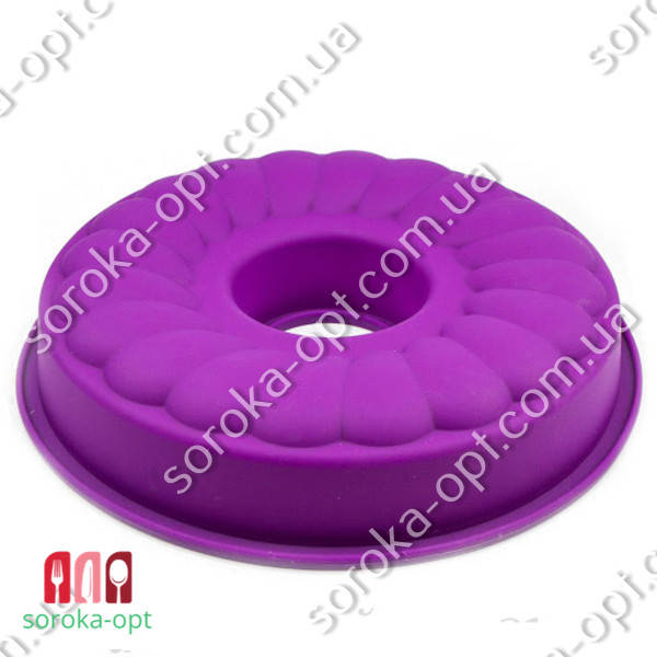 

ФОРМА СИЛИКОНОВАЯ ДЛЯ ВЫПЕЧКИ КАЛАЧ" 24 СМ, Разные цвета