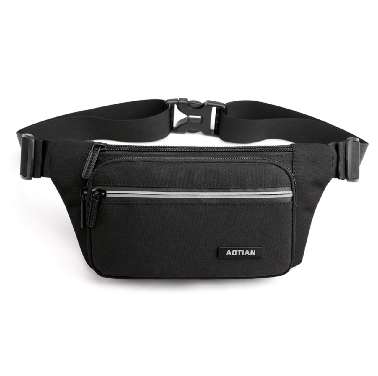 

Сумка поясная (бананка) M&JJ Черный 23х14х7 см (2436)