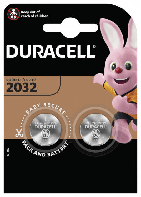 

Батарейка DURACELL DL2032 DSN (2шт/блистер)
