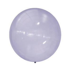 

Латексный шар 24/61см, Кристалл Bubble PURPLE 249, Фиолетовый
